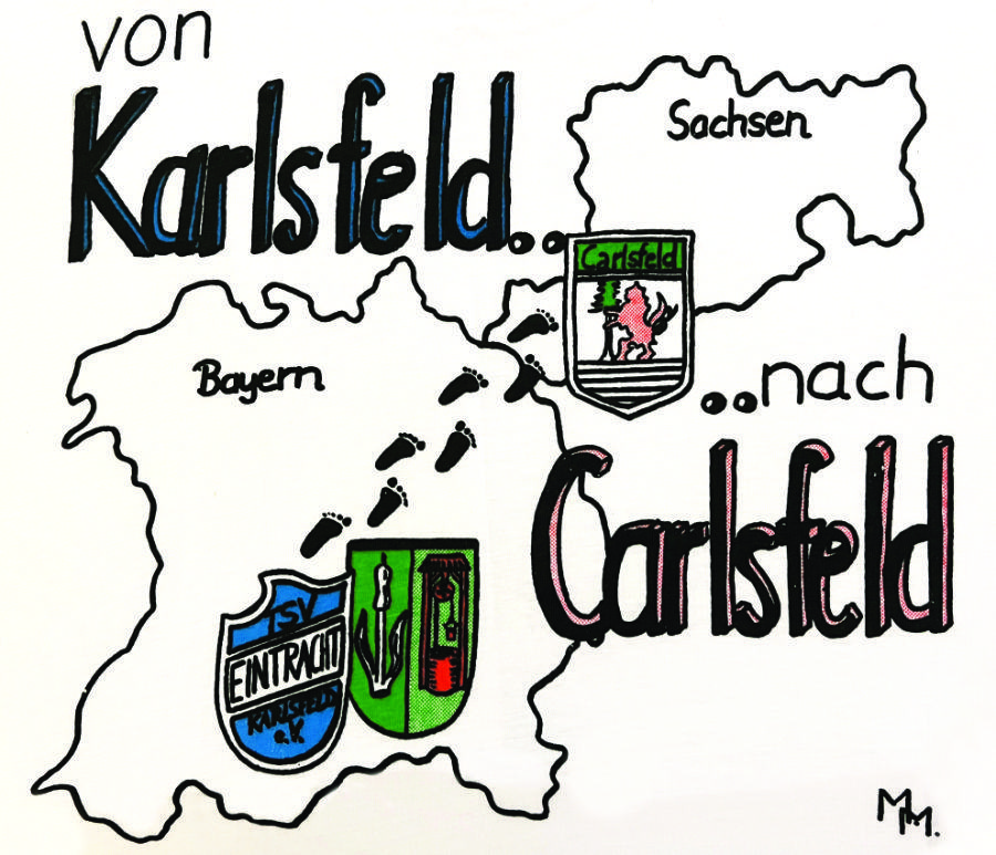 Lauf Karlsfeld Carlsfeld Alt Neu 3 900