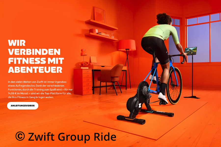 Zwift Group Ride